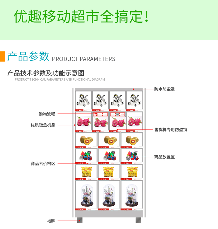 優(yōu)趣生活自動售賣機 20門副柜 綜合 成人 醫(yī)療機(圖6)